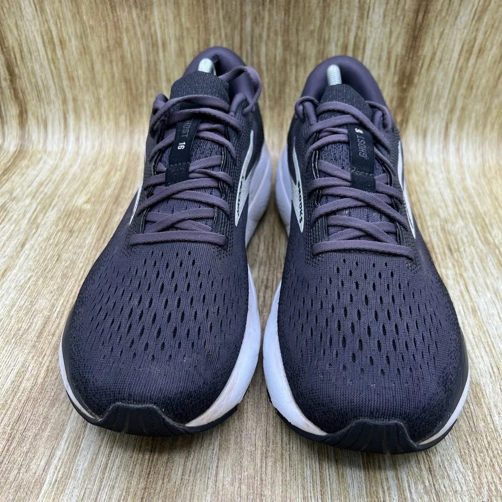 Brooks Ghost 16 Men's Size 11.5 Black Ebony Sneakers Running Shoes 1104181D090